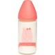 SUAVINEX ΓΥΑΛΙΝΟ ΜΠΙΜΠΕΡΟ ΜΕ ΑΝΑΤΟΜΙΚΗ ΘΗΛΗ 0-6Μ (PINK BEAR) 240 ml