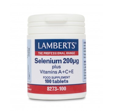 LAMBERTS SELENIUM 200μg x100 tabs