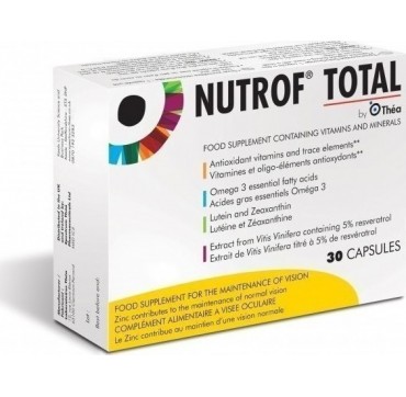 THEA SYNAPSIS NUTROF TOTAL x 30 caps THEA SYNAPSIS NUTROF TOTAL x 30 caps