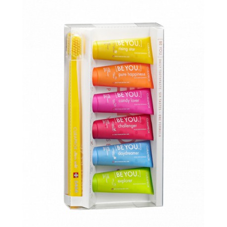 CURAPROX [BE YOU] SIX TASTE PACK + 1 τμχ CS 5460 (ΠΡΑΣΙΝΗ)