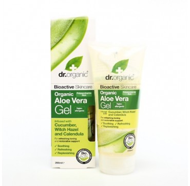 Dr Organic Aloe Gel Cucumber 200ml