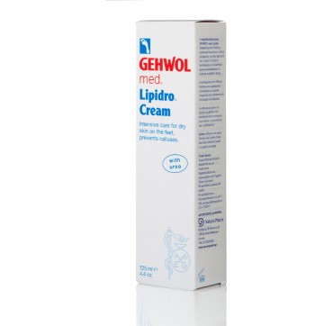 GEHWOL MED LIPIDRO CREAM WITH UREA ΚΡΕΜΑ ΓΙΑ ΤΗΝ ΦΡΟΝΤΙΔΑ ΤΗΣ ΞΗΡΗΣ ΚΑΙ ΕΥΑΙΣΘΗΤΗΣ ΕΠΙΔΕΡΜΙΔΑΣ ΤΩΝ ΠΟΔΙΩΝ 125ML GEHWOL MED LIPIDRO ΥΔΡΟΛΙΠΙΔΙΚΗ ΚΡΕΜΑ ΠΟΔΙΩΝ 125ML