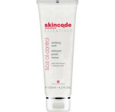 SKINCODE S.O.S OIL CONTROL CLARIFYING WASH 125 ml