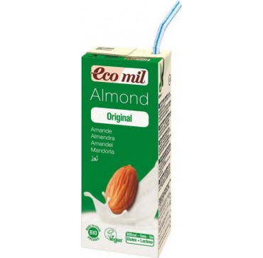 Ecomil Bio Almond Milk Ρόφημα Αμυγδάλου Μίνι Με Σιρόπι Αγαύης 200ml