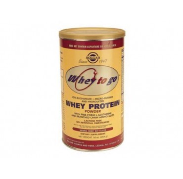 SOLGAR WHEY TO GO PROTEIN VANILLA 340gr SOLGAR WHEY TO GO PROTEIN VANILLA 340gr