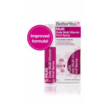 Better You Multivit Υπογλώσσιο Spray 25ml (48 Δόσεις)