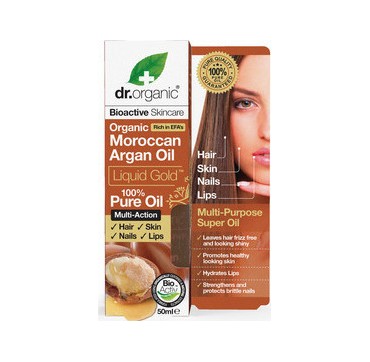 Dr Organic Organic Moroccan Argan Oil Liquid Gold 100% 50ml