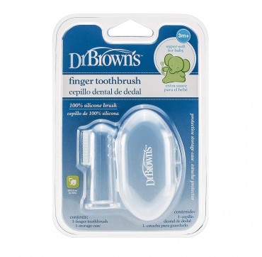 DrBROWN'S FINGER TOOTHBRUSH 1τμχ DrBROWN'S FINGER TOOTHBRUSH 1τμχ