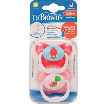 DrBROWN'S ΠΙΠΙΛΕΣ PREVENT ΠΕΤΑΛΟΥΔΑ (ΜΠΛΕ) 0-6Μ 2τμχ DrBROWN'S ΠΙΠΙΛΕΣ PREVENT ΠΕΤΑΛΟΥΔΑ (ΡΟΖ) +12Μ 2τμχ