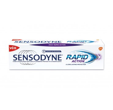 SENSODYNE RAPID ACTION 75ml SENSODYNE RAPID ACTION ΟΔΟΝΤΟΚΡΕΜΑ 75ml