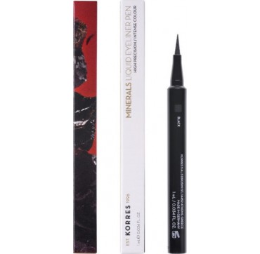 Korres Liquid Eyeliner Pen Black 01 