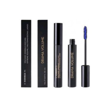 KORRES DRAMA VOLUME MASCARA VOLCANIC MINERALS 02 PLUM BROWN 11ml KORRES DRAMA VOLUME MASCARA VOLCANIC MINERALS 03 BRIGHT BLUE 11ml
