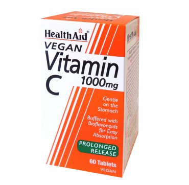 Health Aid Vitamin C 1000mg Prolonged Release 60 tabs