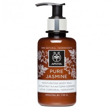 APIVITA PURE JASMINE MOISTURSING BODY MILK 200ml APIVITA PURE JASMINE MOISTURSING BODY MILK 200ml