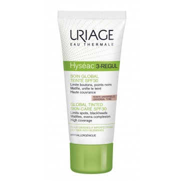 URIAGE HYSEAC 3-Regul Global Tinted Skin-Care SPF30 40ml