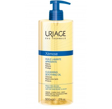 URIAGE Xemose Cleansing Soothing Oil 25 URIAGE Xemose Cleansing Soothing Oil 500ml