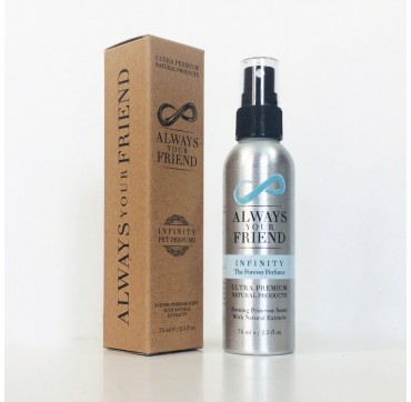 ALWAYS YOUR FRIEND Infinity Pet Perfume 75ml ALWAYS YOUR FRIEND Infinity Pet Perfume Άρωμα (για σκύλους) 75ml