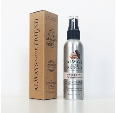 ALWAYS YOUR FRIEND Sweet Love Pet Perfume 75ml ALWAYS YOUR FRIEND Sweet Love Pet Perfume Άρωμα (για σκύλους) 75ml