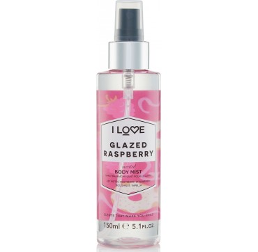 I LOVE COSMETICS SCENTED BODY MIST GLAZED RASPBERRY 150ml I LOVE COSMETICS SCENTED BODY MIST GLAZED RASPBERRY 150ml