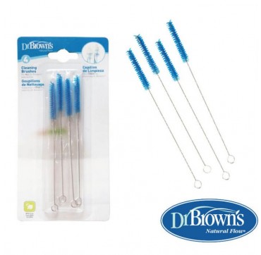 Drbrown' s Baby Bottle Cleaning Brushes X4 Τμχ