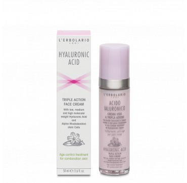 L'ERBOLARIO HYALURONIC ACID TRIPLE ACTION FACE CREAM ΚΡΕΜΑ ΠΡΟΣΩΠΟΥ ΓΙΑ ΛΙΠΑΡΟ & ΜΙΚΤΟ ΔΕΡΜΑ 50ml L'ERBOLARIO HYALURONIC ACID TRIPLE ACTION FACE CREAM ΚΡΕΜΑ ΠΡΟΣΩΠΟΥ ΓΙΑ ΛΙΠΑΡΟ & ΜΙΚΤΟ ΔΕΡΜΑ 50ml