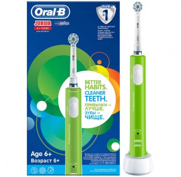 Oral-b Junior Sensi Ultra Thin Παιδική Ηλεκτρική Οδοντόβουρτσα 6+ 1τμχ