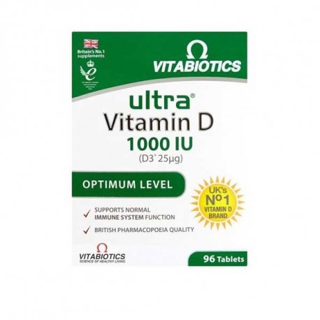 Vitabiotics Ultra-d3 1000 Iu 96tabs