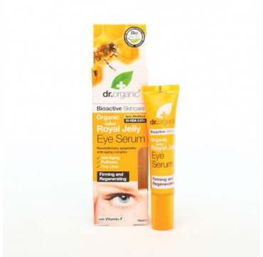 DR ORGANIC ROYAL JELLY EYE SERUM 15ml DR ORGANIC ROYAL JELLY EYE SERUM 15ml