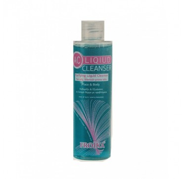 FROIKA AC LIQUID CLEANSER FACE & BODY 200ml FROIKA AC LIQUID CLEANSER FACE & BODY 200ml