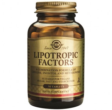 Solgar Lipotropic Factors 50tabs
