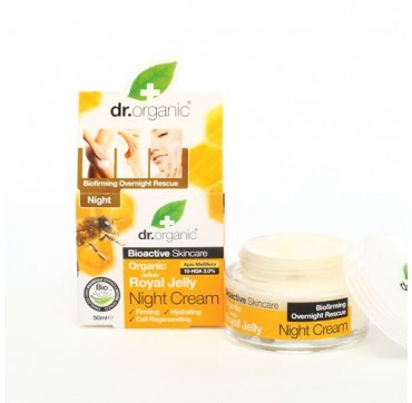 DR ORGANIC ROYAL JELLY NIGHT CREAM 50ml DR ORGANIC ROYAL JELLY NIGHT CREAM 50ml