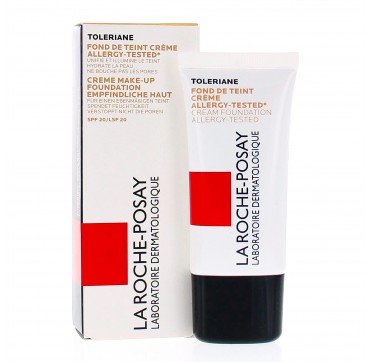 LA ROCHE-POSAY - TOLERIANE TEINT FDT Aqua Creme 03 30ML LA ROCHE-POSAY - TOLERIANE TEINT FDT AQUA CREME 03 SPF20 30ML