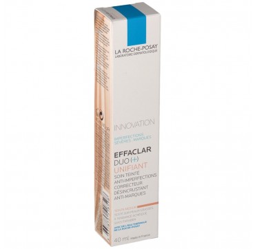 LA ROCHE-POSAY EFFACLAR DUO (+) UNIFIANT MEDIUM SHADE 40ML LA ROCHE-POSAY EFFACLAR DUO (+) UNIFIANT MEDIUM SHADE 40ML