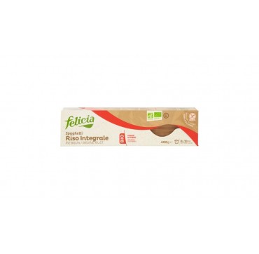FELICIA SPAGHETTI ΚΑΣΤΑΝΟΥ ΡΥΖΙΟΥ ΧΩΡΙΣ ΓΛΟΥΤΕΝΗ BIO 400gr FELICIA SPAGHETTI ΚΑΣΤΑΝΟΥ ΡΥΖΙΟΥ ΧΩΡΙΣ ΓΛΟΥΤΕΝΗ BIO 400gr