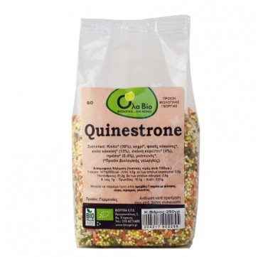 OLA-BIO ΚΙΝΟΑ QUINSTRONE ΚΑΡΟΤΟ ΠΡΑΣΟ 250g OLA-BIO ΚΙΝΟΑ QUINSTRONE ΚΑΡΟΤΟ ΠΡΑΣΟ 250g