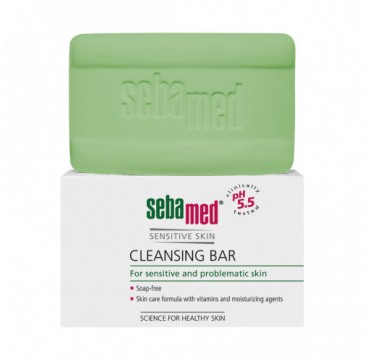 SEBAMED CLEANSING BAR ΣΤΕΡΕΟ ΚΑΘΑΡΙΣΤΙΚΟ ΓΙΑ ΠΡΟΣΩΠΟ/ΣΩΜΑ ΧΩΡΙΣ ΣΑΠΟΥΝΙ 100G SEBAMED CLEANSING BAR ΣΤΕΡΕΟ ΚΑΘΑΡΙΣΤΙΚΟ ΓΙΑ ΠΡΟΣΩΠΟ/ΣΩΜΑ ΧΩΡΙΣ ΣΑΠΟΥΝΙ 100G