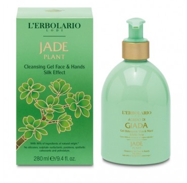 L'ERBOLARIO JADE PLANT CLEANSING GEL FACE & HANDS SILK EFFECT ΤΖΕΛ ΚΑΘΑΡΙΣΜΟΥ ΓΙΑ ΠΡΟΣΩΠΟ ΚΑΙ ΧΕΡΙΑ 280ml L'ERBOLARIO JADE PLANT CLEANSING GEL FACE & HANDS SILK EFFECT ΤΖΕΛ ΚΑΘΑΡΙΣΜΟΥ ΓΙΑ ΠΡΟΣΩΠΟ ΚΑΙ ΧΕΡΙΑ 280ml