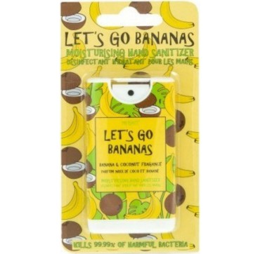 MAD BEAUTY LET'S GO BANANAS MOISTURISING HAND SANITIZER BANANA & COCONUT ΕΝΥΔΑΤΙΚΟ ΑΠΟΛΥΜΑΝΤΙΚΟ ΧΕΡΙΩΝ ΜΠΑΝΑΝΑ ΚΑΡΥΔΑ 15ml MAD BEAUTY LET'S GO BANANAS MOISTURISING HAND SANITIZER BANANA & COCONUT ΕΝΥΔΑΤΙΚΟ ΑΝΤΙΣΗΠΤΙΚΟ ΧΕΡΙΩΝ ΜΠΑΝΑΝΑ ΚΑΡΥΔΑ 15ml