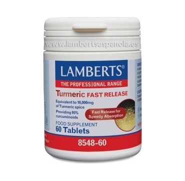 Lamberts Turmeric Fast Release 10,000mg 60tabs