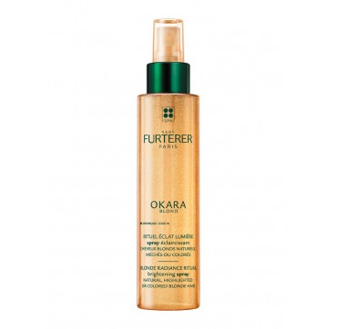 RENE FURTERER OKARA COLOR RADIANCE RITUAL ENHACING SPRAY ΦΡΟΝΤΙΔΑ ΓΙΑ ΔΙΑΤΗΡΗΣΗ ΧΡΩΜΑΤΟΣ ΧΩΡΙΣ ΞΕΒΓΑΛΜΑ 150ml RENE FURTERER OKARA BLONDERADIANCE RITUAL BRIGHTENING SPRAY 150ml