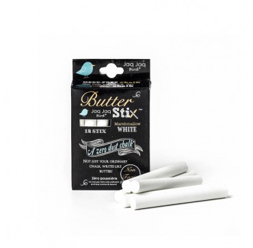 JAQ JAQ BIRD BUTTER STIX ZERO DUST CHALKS ΛΕΥΚΕΣ 12 ΤΕΜ. JAQ JAQ BIRD BUTTER STIX ZERO DUST CHALKS ΛΕΥΚΕΣ 12 ΤΕΜ.