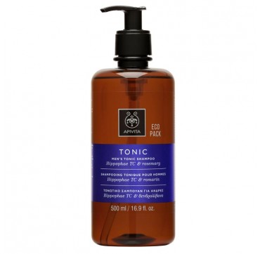 Apivita Men's Tonic Shampoo Eco Pack 500ml 