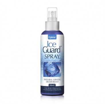 Optima Ice Guard Spray Natural Crystal Deodorant 100ml