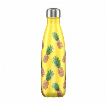 Chilly' s Bottle Pineapple Edition Reusable Bottle Ανοξείδωτο Θέρμος 500ml