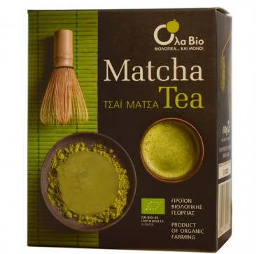 Ola-bio Matcha Tea Τσάι Μάτσα Βιολογικής Γεωργίας 100g