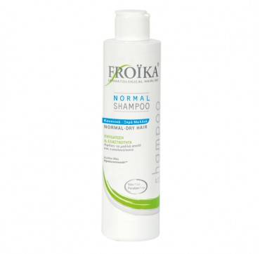 FROIKA NORMAL SHAMPOO ΕΝΥΔΑΤΩΣΗ ΚΑΙ ΕΛΑΣΤΙΚΟΤΗΤΑ ΓΙΑ ΚΑΝΟΝΙΚΑ & ΞΗΡΑ ΜΑΛΛΙΑ 200ML