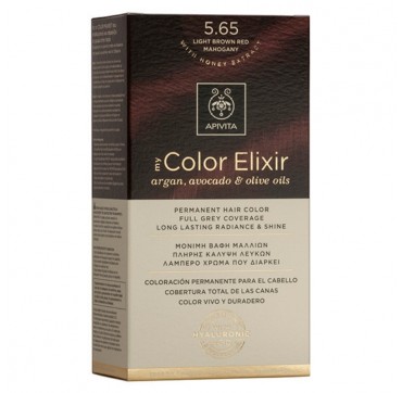 APIVITA MY COLOR ELIXIR no10 PLATINUM BLONDE ΚΑΤΑΞΑΝΘΟ1τμχ APIVITA MY COLOR ELIXIR no5.65 LIGHT BROWN RED MAHOGANY ΚΑΣΤΑΝΟ ΑΝΟΙΧΤΟ ΚΟΚΚΙΝΟ ΜΑΟΝΙ 1τμχ