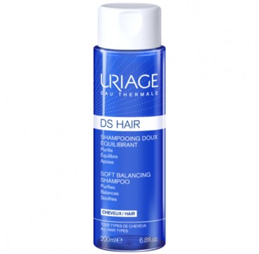 URIAGE DS HAIR Soft Balancing Shampoo 200ml URIAGE DS HAIR SOFT BALANCING SHAMPOO ΓΙΑ ΠΙΤΥΡΙΔΑ 200ml