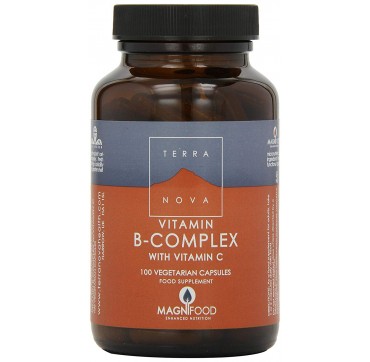 TERRANOVA B-COMPLEX WITH VITAMIN C 100CAPS
