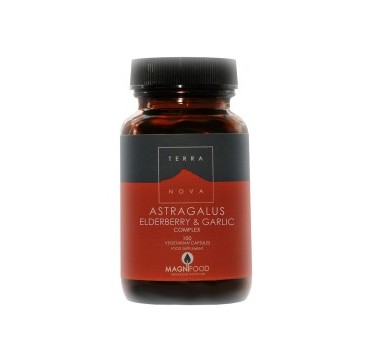 TERRANOVA ASTRAGALUS, ELDERBERRY & GARLIC COMPLEX 100CAPS
